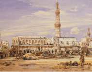 Hildebrandt Eduard Grand Mosque in Alexandria - Hermitage
